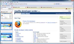 Showcase sidebar screenshot
